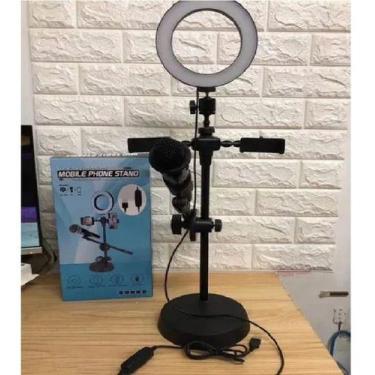 Imagem de Suporte De Mesa De Microfone Live Voice Professional - oem