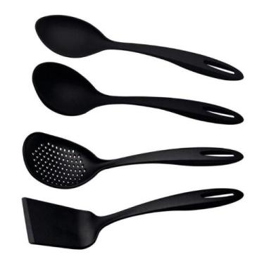 Imagem de Conjunto de Colheres de Cozinha Tramontina 25199/001 Ability 4 Peças N