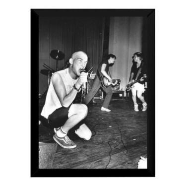 Imagem de Quadro Banda Minor Threat Straightedge Arte Poster Moldurado - Fanarte