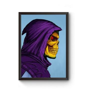 Imagem de Quadro Arte Esqueleto He Man Poster - Fanarte