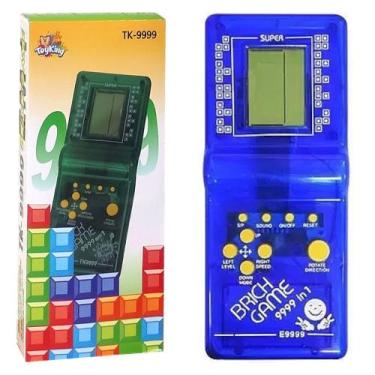 Imagem de Kit 2 Jogo Mini Game Clássico com Jogos Tetris Cobrinha Ping Pong Carr