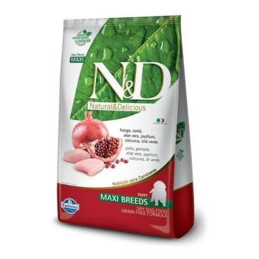 Imagem de Ração N&d Grain Free Frango Cães Filhotes Raça Grande 10,1kg