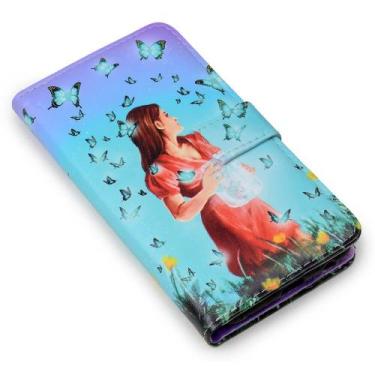 Imagem de Capa carteira estampada jarro para samsung m14 5g m146 - CELLWAY