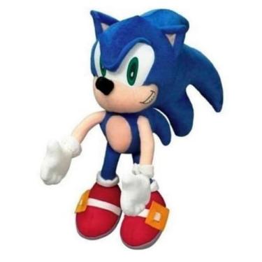 Imagem de Sonic De Pelúcia Diversas Cores Ouriço 50 cm - R.B VARIEDADES, Azul