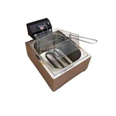 Imagem de Fritadeira elétrica industrial grande 7 litros - EASA, 220V