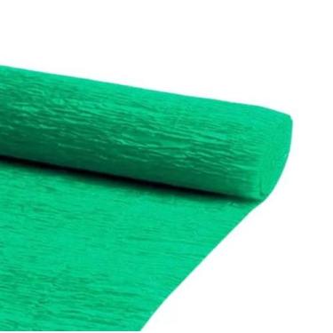 Imagem de 10 Rolinhos Papel Crepom Comum 48x200cm Papel Escolar Artesanato Decor