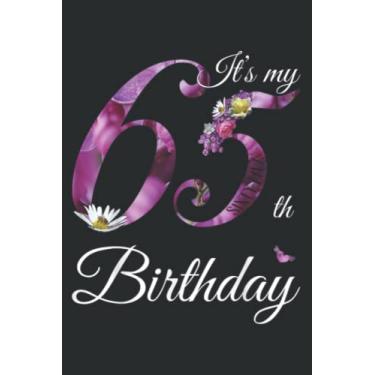 Imagem de 65 Year Old Meme Floral 1957 It S My 65Th Birthday Gift Good: Lined Notebook: 6" x 9", 120 Pages, Lined Journal Notebook Birthday Gift Present.