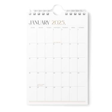 Imagem de Mini calendário 2025 - calendário de parede vertical 15 x 23 cm até junho de 2026 - planejamento fácil com o pequeno calendário de mesa estético 2025-2026 mensal - Karto - Boho