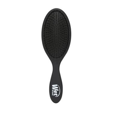 Imagem de Wet Brush Escova de cabelo desembaraçadora original, Black Frost - cerdas ultra macias IntelliFlex - escova desembaraçadora desliza através de emaranhados para todos os tipos de cabelo (molhado, seco
