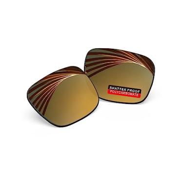 Imagem de iLikeo Lentes de reposição polarizadas de policarbonato PRO+ para óculos de sol Oakley Fuel Cell OO9096 - Bronze Flash
