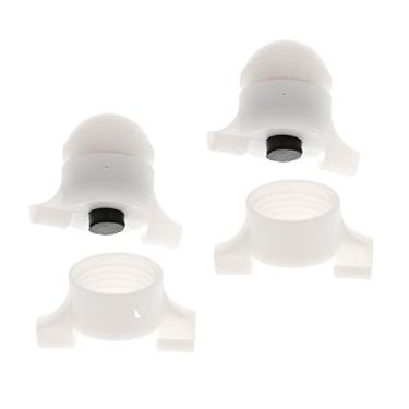 Imagem de Kesoto 2 peças à prova d 'água flash de pesca noturna LED sensor inteligente de alerta de ataque com ponta de