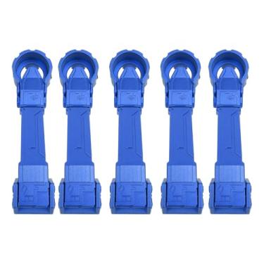 Imagem de Kit de Maçanetas Externas de Carro Em Liga de Alumínio Elegante Com 5 PCS para JK 2007-2017 -, Design Moderno, Estética Aprimorada do Veículo (Azul)