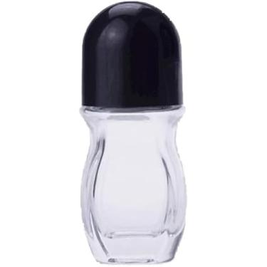 Imagem de Frascos de rolo de vidro transparente com bola de plástico, desodorante roll-on, recipientes de massagem, à prova de vazamento, frascos com tampa para óleos essenciais, perfume, cosméticos,