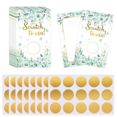 Imagem de INKNOTE 120 peças de vales de presente em branco folha verde para pequenas empresas para salão de beleza de cabelo, salão de beleza, spa, restaurante, cupons DIY para festas de aniversário, casamento