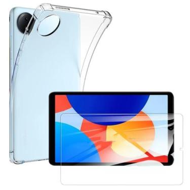 Imagem de Capinha TPU + vidro para Redmi Pad Se 8,7 - não amarela - Genérica