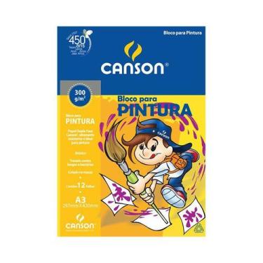Imagem de Bloco para Pintura Canson A3 12 Folhas