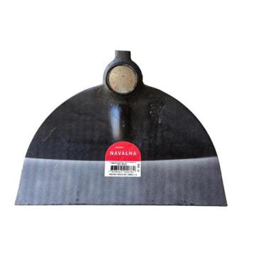 Imagem de Enxada Larga Goivada 2 Libras P/ Capinar Navalha - Sem Cabo - ALPE