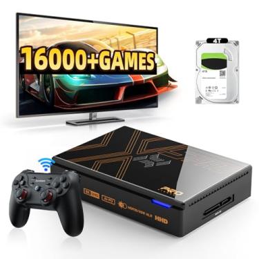Imagem de Kinhank Super Console X5 PRO Retrô com 16.000+ Jogos, Android, 8GB+64GB, Emulador, AV1, WiFi 6, BT 5.0, 8K UHD, RK3588S, Controle Sem Fio