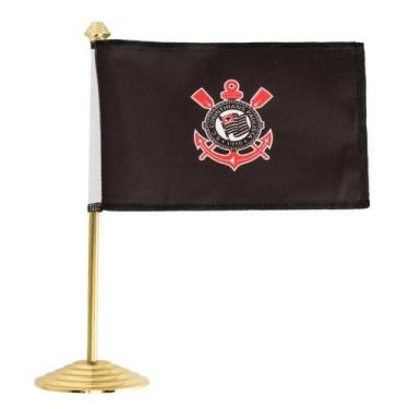 Imagem de Bandeira de Mesa do Corinthians Louco Por Ti - BC ARTS ESPORTIVOS ME, 