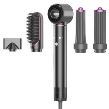 Imagem de Secador de Cabelo Funflow 5 em 1 - 110.000 RPM - Alta Velocidade