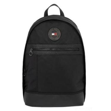 Imagem de Mochila Tommy Hilfiger Blocked Dome 20 Litros Preto-Masculino