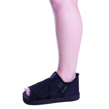 Imagem de Sandália Pós Cirúrgica Reta Ortofly Confortável, G