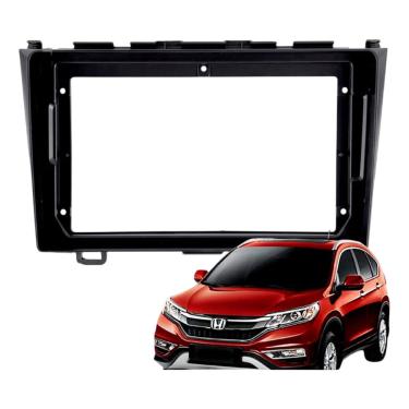 Imagem de Moldura para central multimidia MP5 9 pol 2 din honda cr-v 2008 A 2011 89/V7
