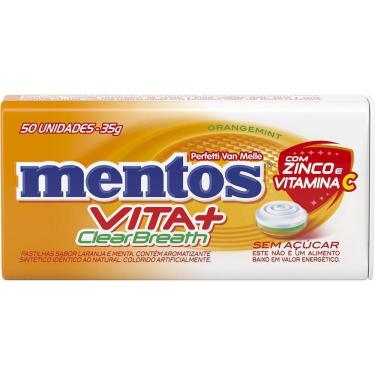 Imagem de Pastilha Mentos Clear Breath Vita+ 35g