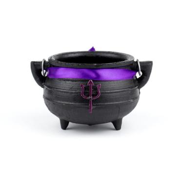 Imagem de Caldeirão De Ferro Maria Mulambo Tridente Tripé Alça 500 Ml