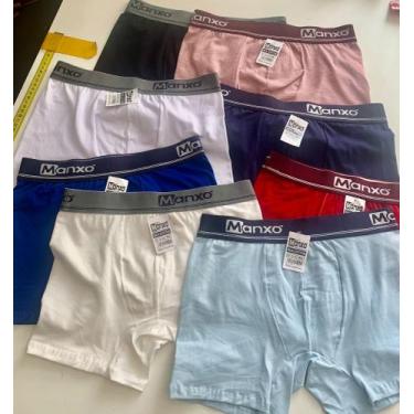 Imagem de KIT COM 06 Cuecas Box Algodão com elastano (cotton) - Cuecas Manxo, Ki