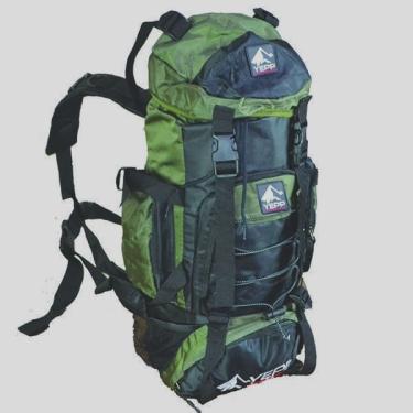 Imagem de Mochila Camping Yepp Trilha 55L Impermeável Mc3022 Verde