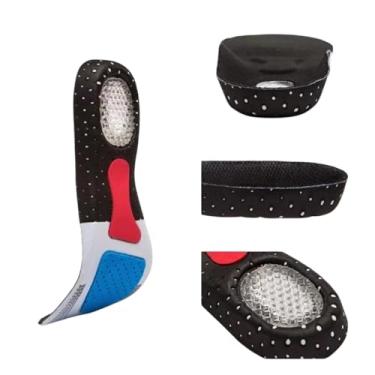 Imagem de Palmilha Ortopédica Silicone Alivio de Dor Fascite Ortopedia (Tamanho - 38 a 42)