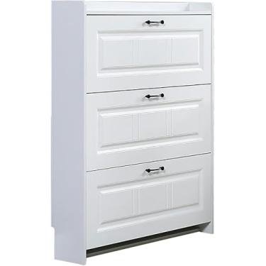 Imagem de LGEOELIAS Armário de sapatos de pé livre, armário estreito de 17 cm/24 cm, organizador de armazenamento de sapato, estojo multifuncional para corredor, sala de jantar, cozinha ou quarto