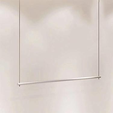 Imagem de CHBGLNTY Cabide, cabide de exibição de altura ajustável, loja de roupas, cabide de teto, vestido de noiva, prateleira pendente, cabide de parede, organizador de quartos comerciais, estão