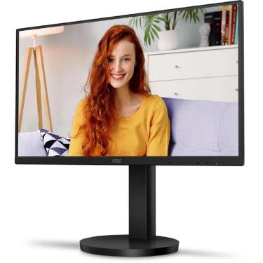 Imagem de Monitor AOC 22B3HMF 21.5&quot;, Full HD, 75Hz, Ajuste de Altura, HDMI e VGA, Preto