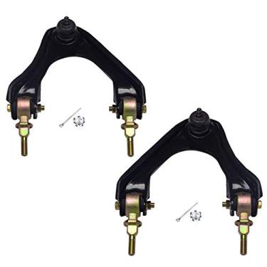 Imagem de TUCAREST 2 peças K90446 K90447 braço de controle superior frontal esquerdo e conjunto de junta esférica compatível 97-99 Acura CL 94-97 Honda Accord 95-98 Odyssey 96-99 Isuzu Oasis Driver Suspensão lateral do passageiro