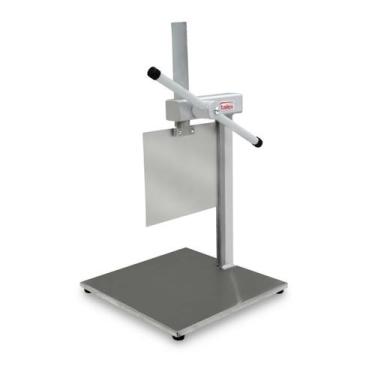 Imagem de Guilhotina Manual para Queijo e Frios Lâmina Inox 18x20cm Aço Inox - V