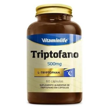 Imagem de Vitamina Triptofano 500mg com 60 Caps - Vitaminlife-Unissex