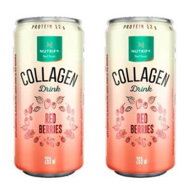 Imagem de Kit 2 Colageno Lata Drink Red Barries - Nutrify-Unissex