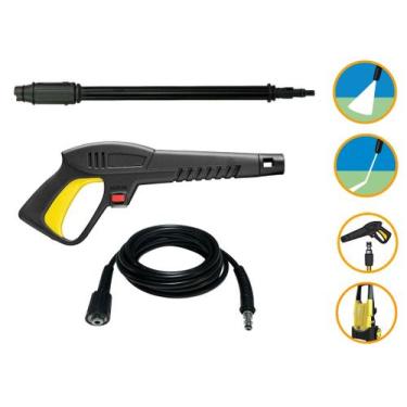 Imagem de Kit Mangueira 3mt Pistola Lança Orig. Lavor Smart Plus 130