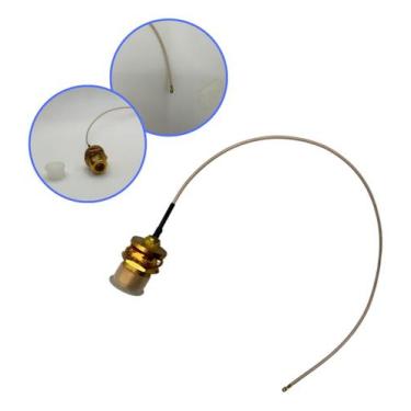 Imagem de Cabo Conector Coaxial Rf N Fêmea Para Ipx/u.fl Rg178 30cm - Generic
