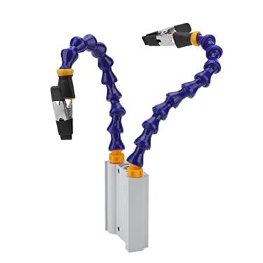 Imagem de Soldagem Helping Hands ABS ABS Flexível ARM Alumínio Base Base Terceira Ferramenta Ferramenta Tampa Removível Tampa de Borracha Para Peças da Estação de Soldagem