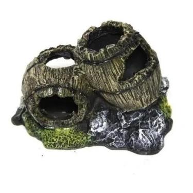 Imagem de Enfeite Para Aquários Barrica Dupla - Fragata