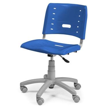 Imagem de Cadeira de Escritório Base Giratória Elo Azul