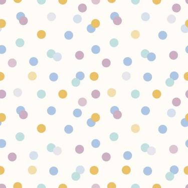 Imagem de Papel De Parede Revoada Confete Lilás 4408