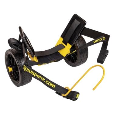 Imagem de Suspenz Carrinho de popa de canoa para caiaque, carrinho de transporte EZ-Stow com tiras, estrutura de alumínio leve e compacta, capacidade de carga de 59 kg (22-1199)