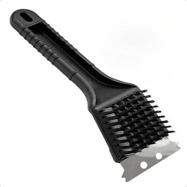 Imagem de Completo Churrasco Grelha Dupla e Grelha Oval Peixes Carnes E Escova Limpeza(Kit Completo)