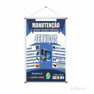 Imagem de Banner pronto Informática BA 473 medida 45x70 cm arte pronta