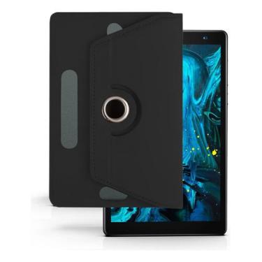 Imagem de Capa Giratória Compatível Com Tablet Pritom - 8 Polegadas - NoBrand, P