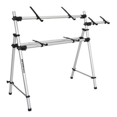 Imagem de Rack Para 2 Teclado Musical Arranjador e Sintetizador da Titanium TY212 + Suporte Lateral BEM p/ Notebook